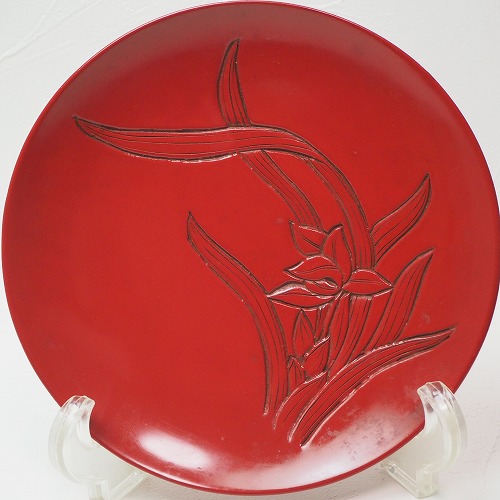 楽天市場】村上木彫堆朱 四季の草花文銘々皿 0174漆器 茶道具 茶道