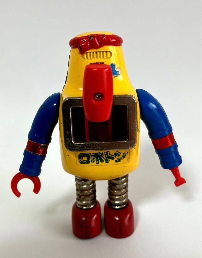 当時物　がんばれ　ロボコン　ロボトン　超合金 ポピー レトロホビー キズ・ハガレ有 @ がんばれロボコン ロボトン 超
