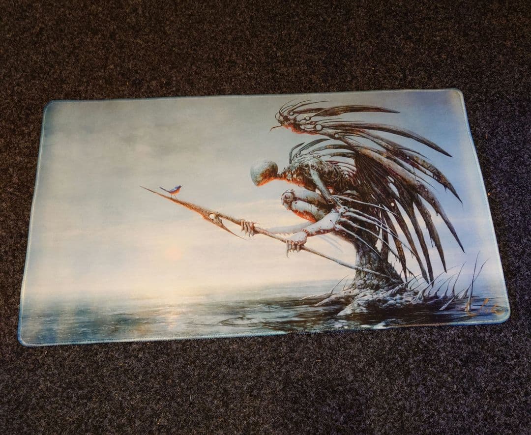 phyrexian angel プレイマット Seb McKinnon サイン入 phyrexian angel プレイマット Seb McKinnon サイン入 phyrexian angel