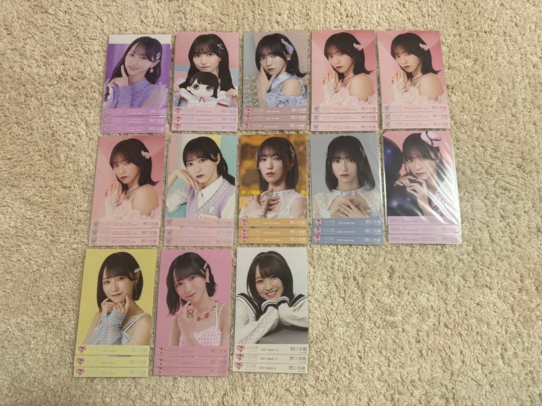 ＝LOVE イコラブ　野口衣織　生写真　コンプ イコラブ 野口衣織 生写真 コンプ｜Yahoo!フリマ（旧PayPayフリマ）