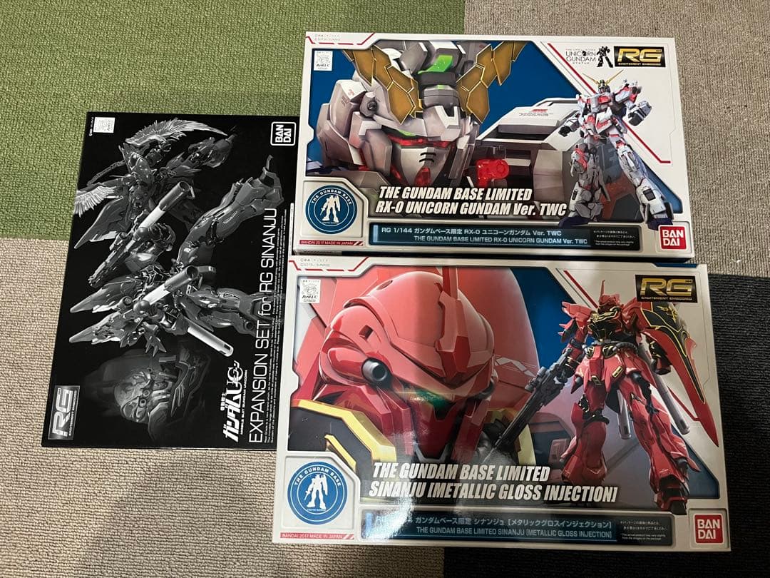 【新品未開封】GB限定RGユニコーンガンダムシナンジュセット rgフルアーマー・ユニコーンガンダム rgシナンジュ セット｜Yahoo