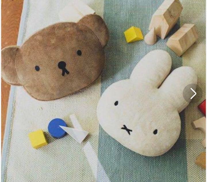 ミッフィークッション ボリス クッション スタジオクリップ - メルカリ