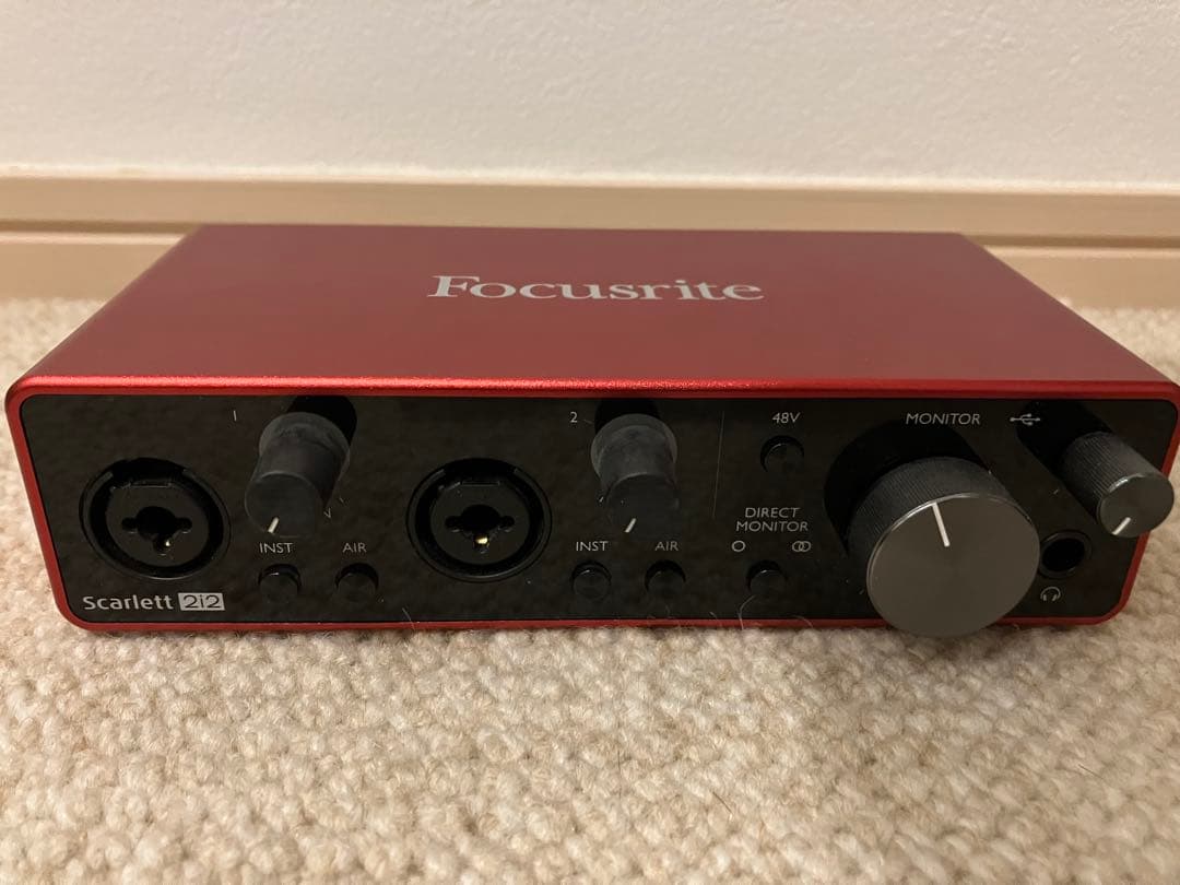 Focusrite Scarlett 2i2 3rd Gen 中古 Focusrite Scarlett 2i2 3rd Gen USB Audio Interface for Recording